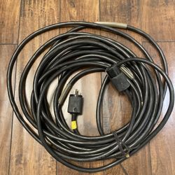 50ft 12AWG  Heavy Duty Construction Production electric Extension Cord for power tools DJ live filming band bbq etc 