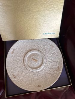 Lenox china seder plate