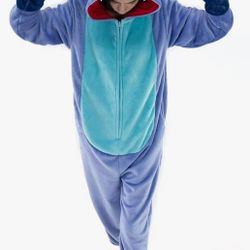 Stitch Pajama/Costume Jumpsuit Adult