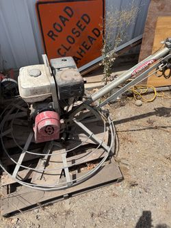 Superior concrete power trowel 44” 11HP