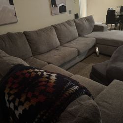 Grey Sectional For Sale