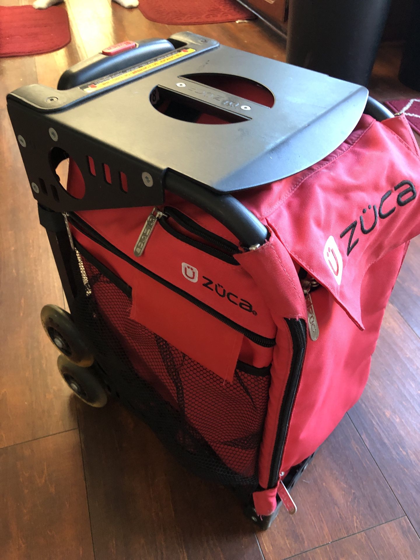 Zuca Rolling Backpack. Great Condition