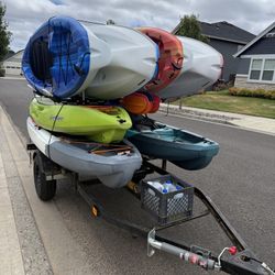 8 Place Kayak Trailer 