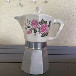 Ceramic Top Moka Pot