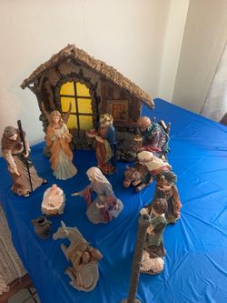 Nativity set