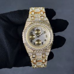 Men 42mm Ice Out Watch