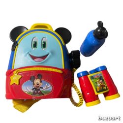 Disney Junior Mickey Mouse Funhouse Adventures Backpack Works Radio