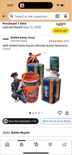 Nerf Battlefield bunkers and wood pallets