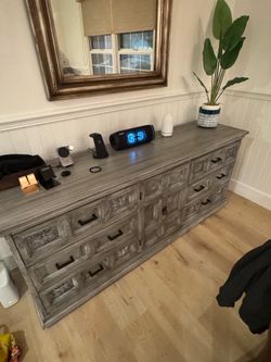 Vintage Wood Dresser