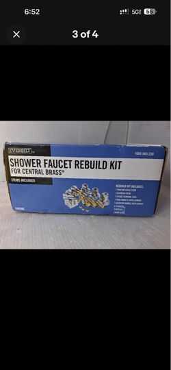 3-Handle Shower Valve Rebuild Kit for Central Brass Tub/Shower Faucets Replaces