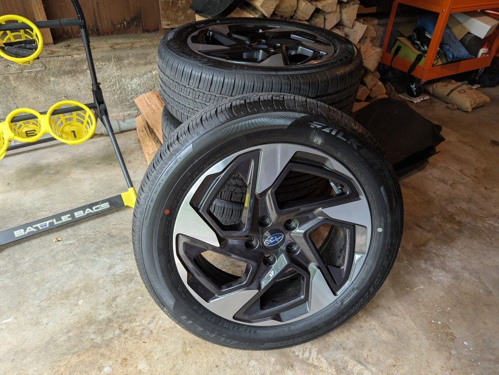 4 Brand New Wheels & Tires For 2024/25 Subaru Crosstrek