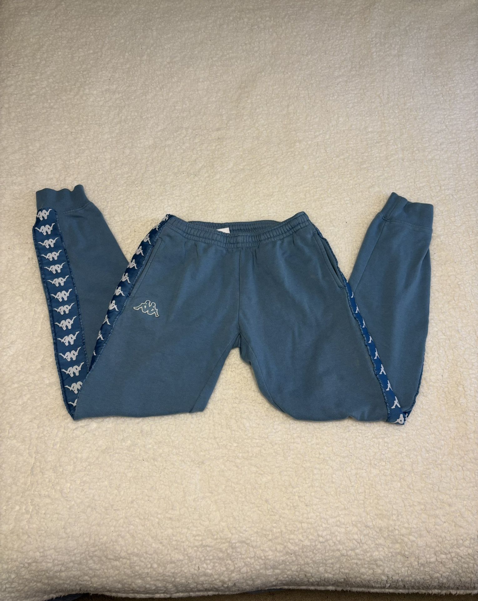 Kappa Women Blue Classic Fleece Sweatpants Jogger