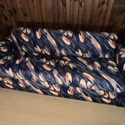 1970s Vintage Floral Sofa Bed by Castro Convertibles