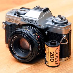 Minolta XG-M 35mm Film SLR Camera