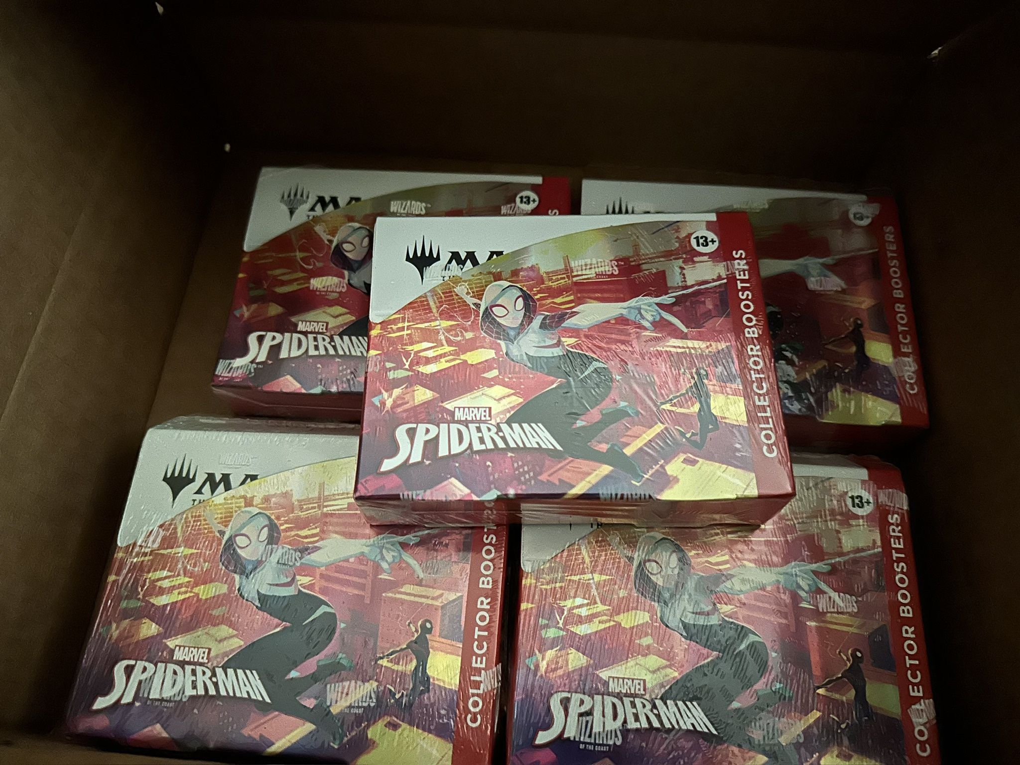 Magic The Gathering Spider-Man Collector Booster Display Box