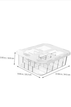 Drawer Type Underwear and Socks Storage Organizer Box 15-Compartment Design