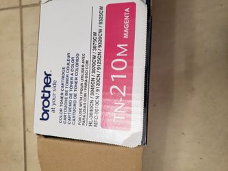Brother  Genuine  TN-210M Magenta TONER cartridge 