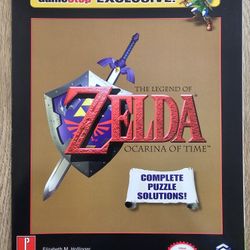 ZELDA Ocarina of Time NINTENDO Strategy Guide EXCLUSIVE