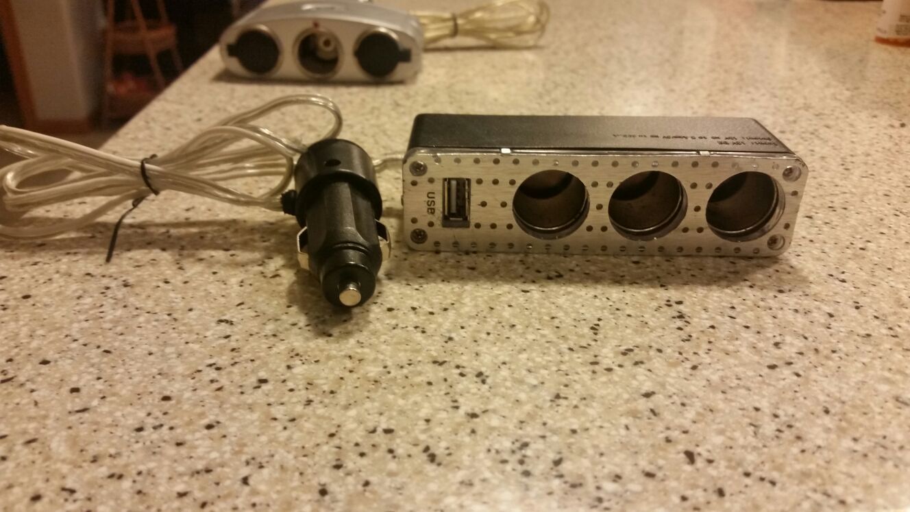 Car chargers.