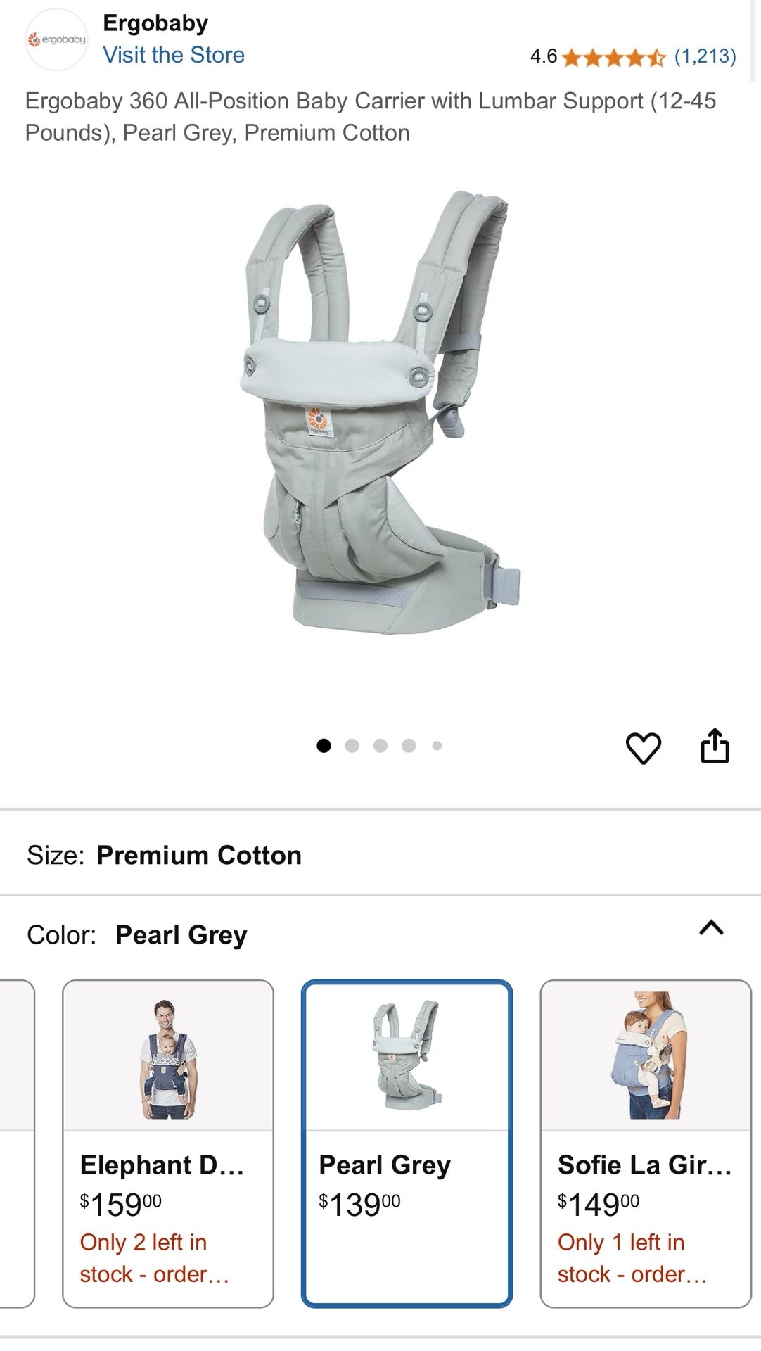Ergobaby Carrier