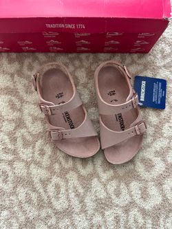 Birkenstock Toddler Girl Sandals Size 8-8.5 Brand New $20 **READ DESCRIPTION**