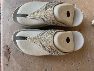 FitFlop Rhinestone Embellished Slide Sandals