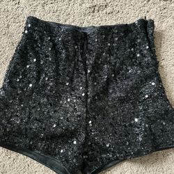 Sequin Shorts Size Xs