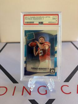 2017 Donruss Optic - Rated Rookie Patrick Mahomes II #177 🔥PSA 9🔥 (RC)