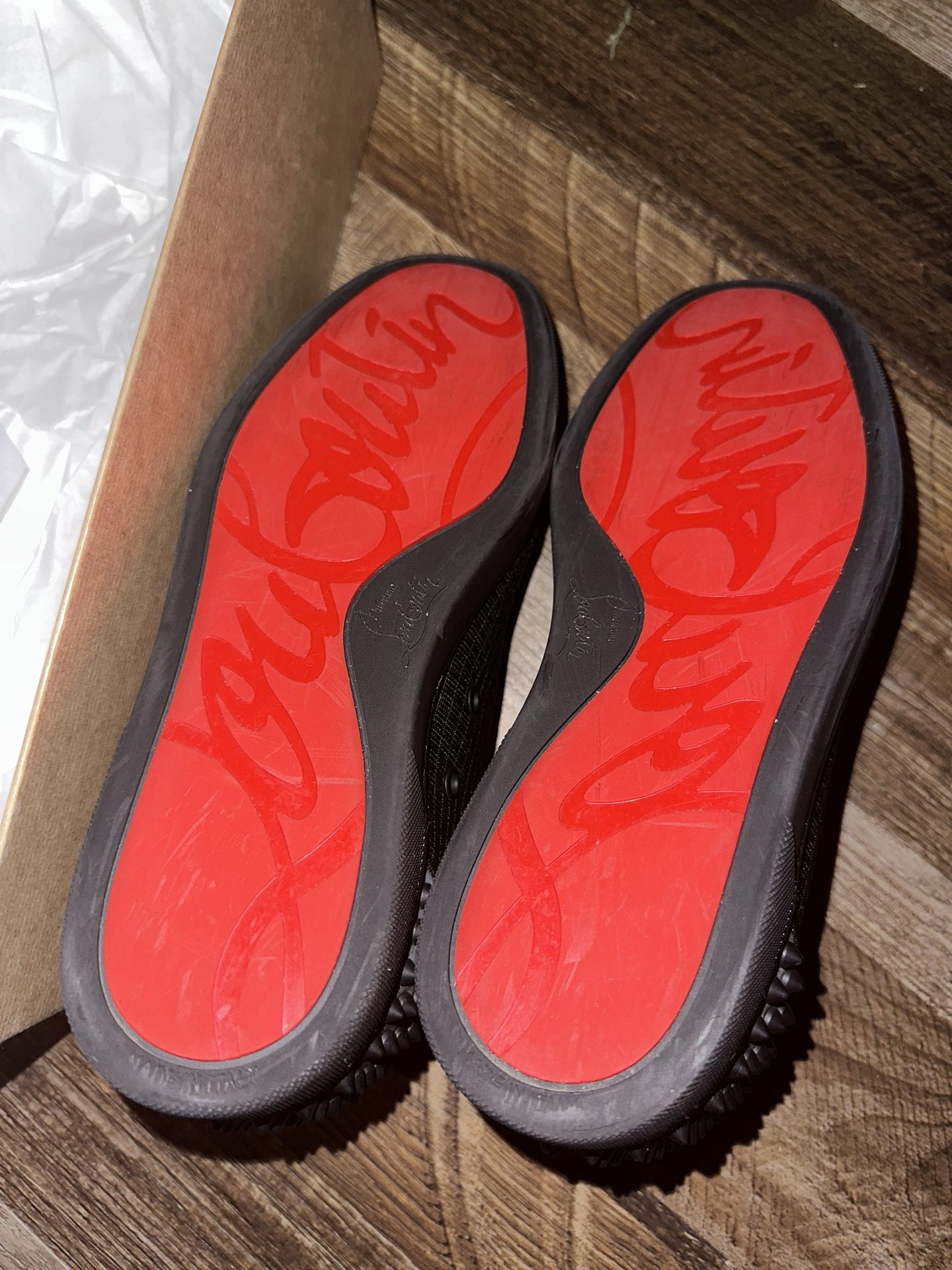MUST SELL TODAY! CHRISTIAN LOUBOUTIN “RED BOTTOMS” MENS SHOES SIZE 12.5 for  Sale in Palm Springs, CA - OfferUp