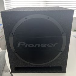 Pioneer TS-WX1210AH 12" Ported Enclosure Active Subwoofer with Built-in Amplifier