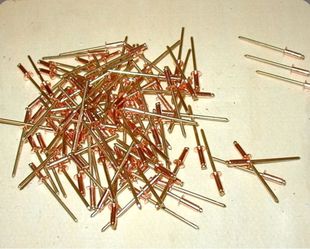 Copper rivets