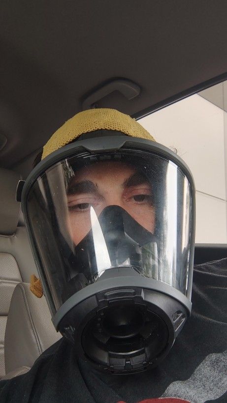 MSA Respiratory Mask , No Tank No Nozzle