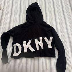 Dkny Cropped Hoodie 