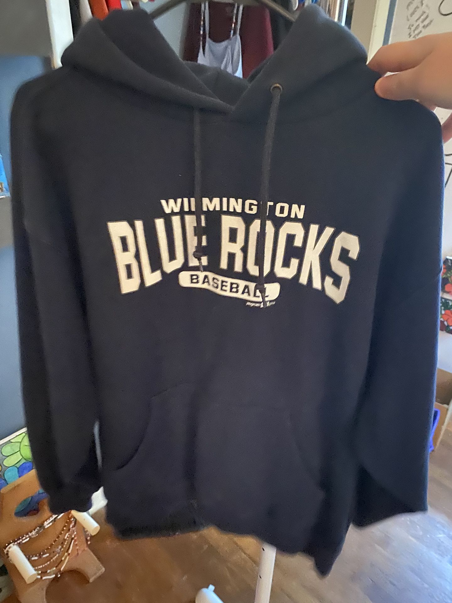 Wilmington Blue Rocks Sweatshirt Size L And Blue