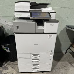 Office Printer Ricoh Mp C2504 Color Copier Machine Laser