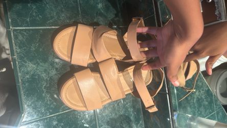 Tan Size 7 Top Moda Shoes
