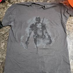 WeLoveFine Marvel Womens Deadpool Charcoal Tee Shirt  L