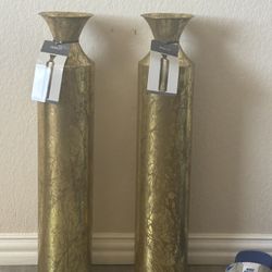 Gold Vases