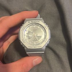 GSHOCK Casio Silver Watch 