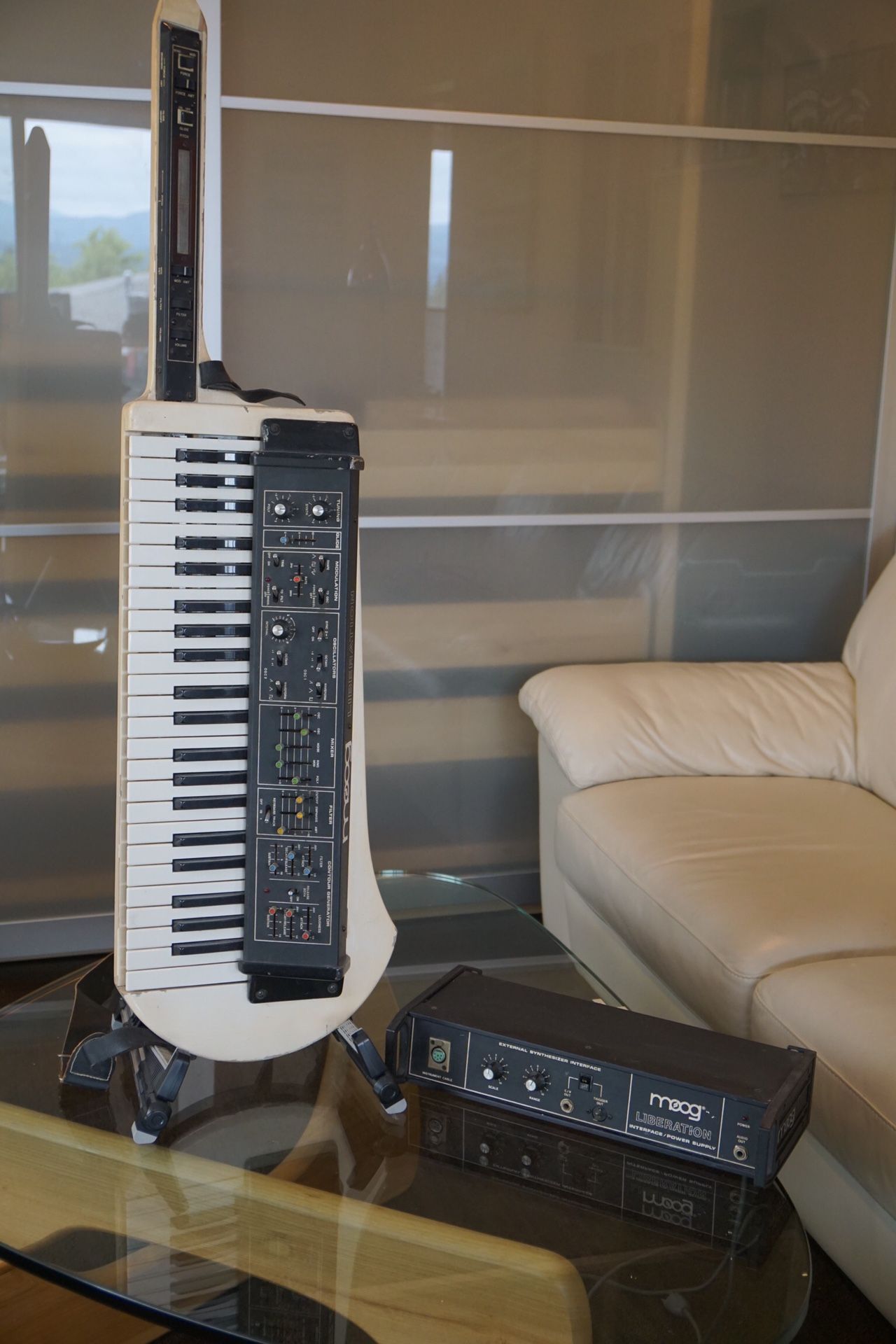 RARE 1980 Moog Liberation Keytar Analog Synth