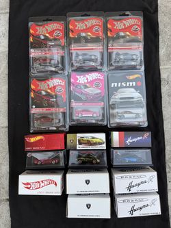 Hot Wheels RLC GTR BMW Lamborghini Porsche
