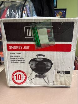 Weber 14” Smokey Joe BBQ Grill - Still in box!