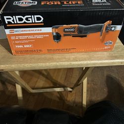 RIGID 18V SUBCOMPACT BRUSHLESS 3/8” RIGHT ANGLE DRILL CHECK OUT MY PROFILE FOR MORE GREAT ITEMS