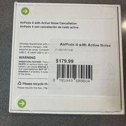 Brand New AirPods 4 – Still in Box