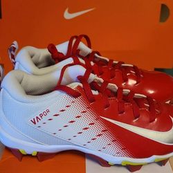 Brand New Nike Vapor Untouchable Shark 3 BG Cleats Red White
Football Cleats Size 2.5