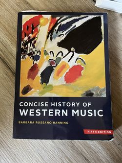 Concise History Of Western Music