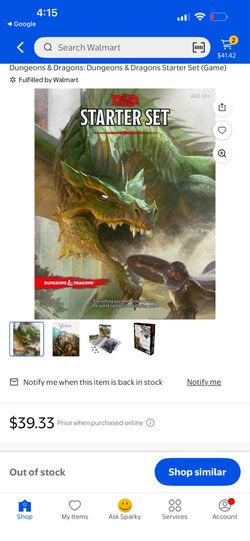 Dungeons and Dragons game