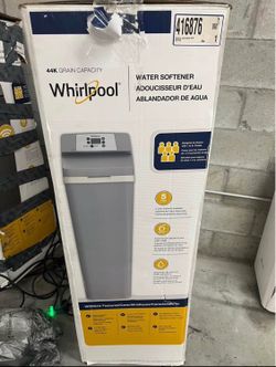 Whirlpool 44000 Grain Water Softener For Hard Water and Iron Reduction