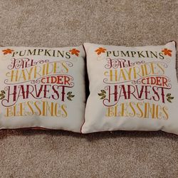 Fall Throw Pillows