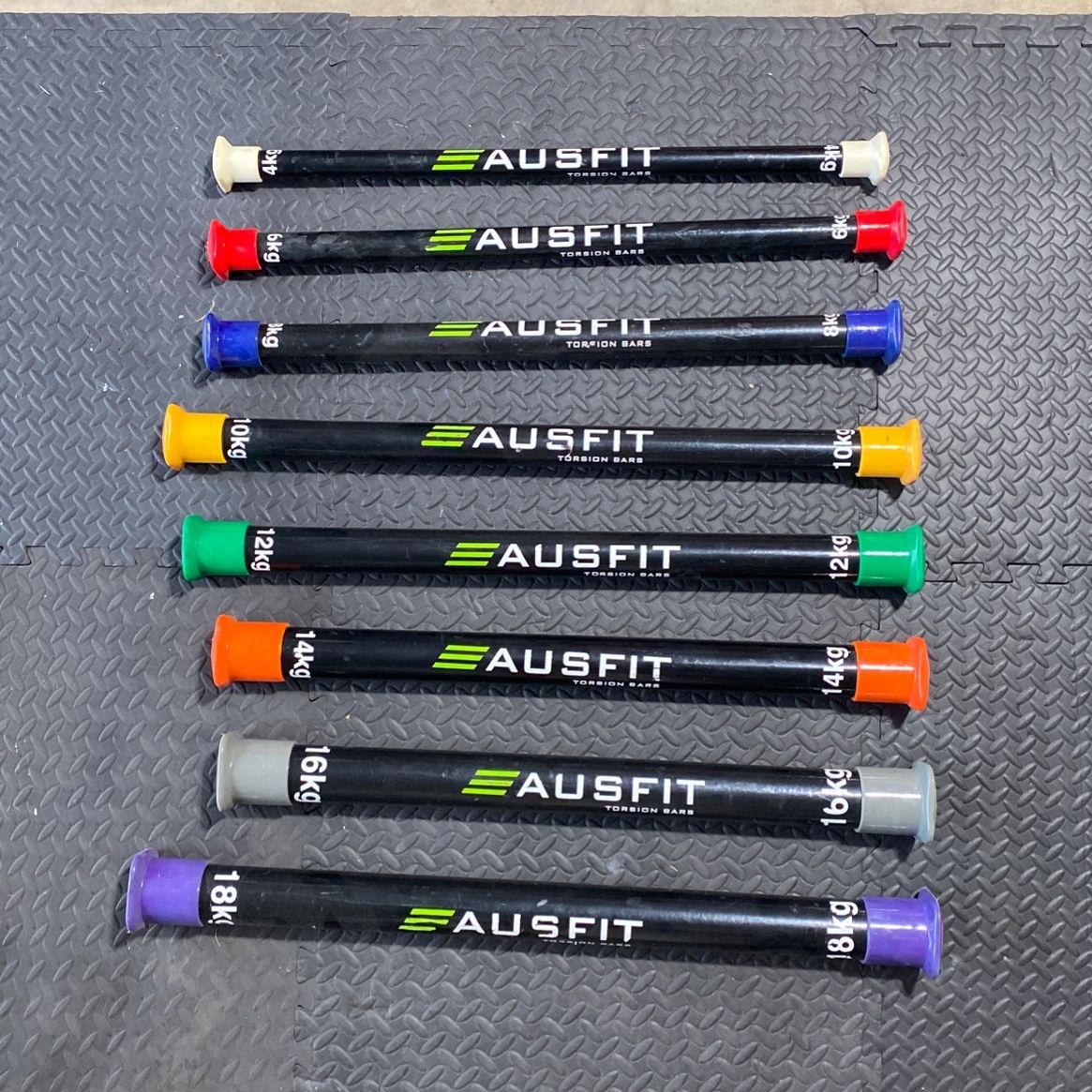Ausfit Torsion Bars - 4-18 Kg